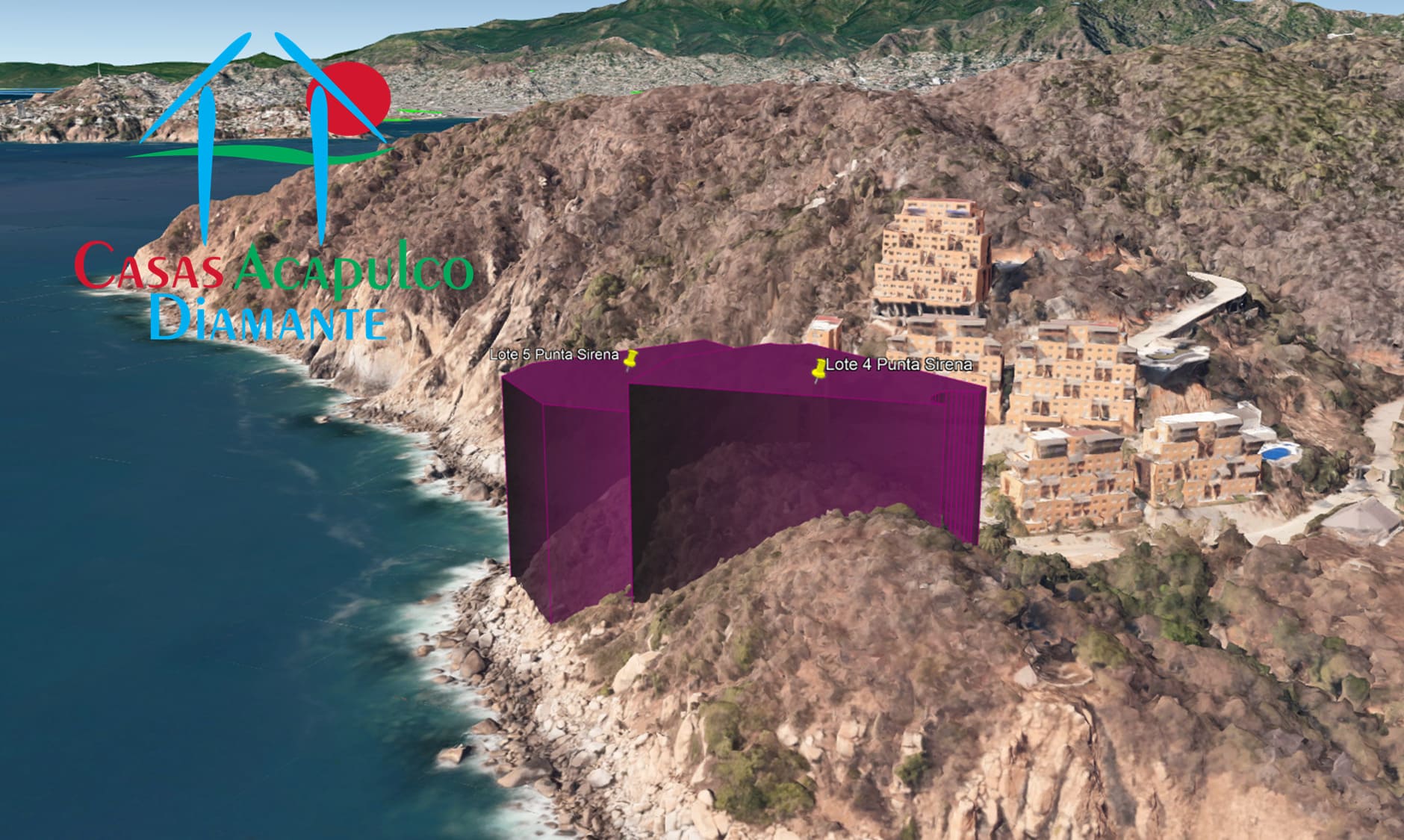 Terreno Brisas del Marqués Punta Sirena lotes 4 y 5 - Vista aérea 3